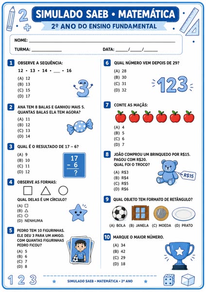 Amostra simulado