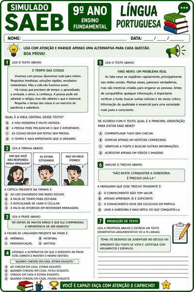 Amostra simulado